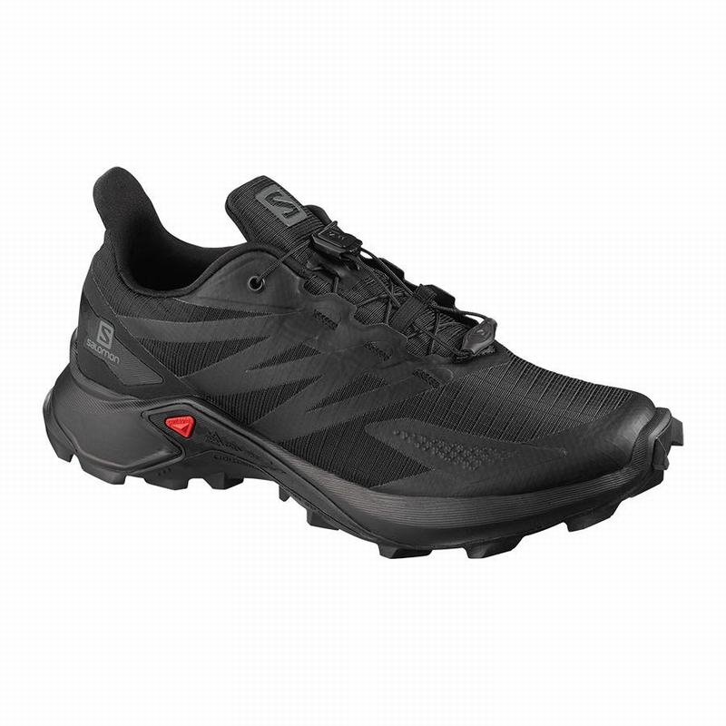 SALOMON SUPERCROSS BLAST W Philippines - Women's Trail Running Shoes - Black | 317592-XDM